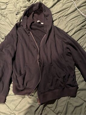 MNML Black Full-Zip Hoodie